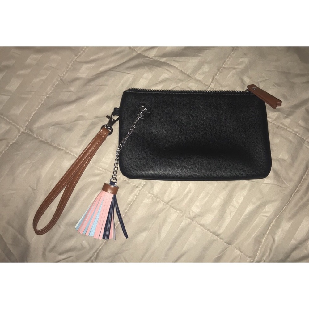 Nautica Black Wristlet / Pouch